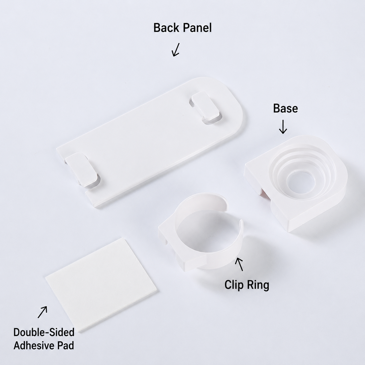 Wall-Mounted Electric Toothbrush Holder