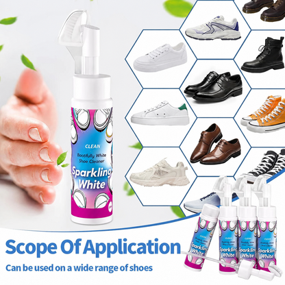 ⏳LAST DAY BUY 3 GET 1 FREE!!💖Cavaunory Magic Foam Cleaner for Carpets & Upholstery – Pet Stain & Odour Remover with Cleaning Brush🧼
